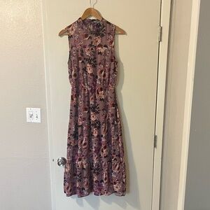 Lulu's Floral Midi Dress